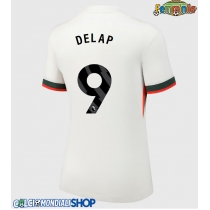 Maglie da calcio Chelsea Liam Delap #9 Seconda Maglia Femminile 2025-26 Manica Corta